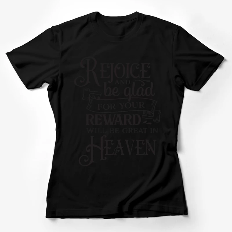 Texte inspirant avec promesse céleste Femme T-Shirt