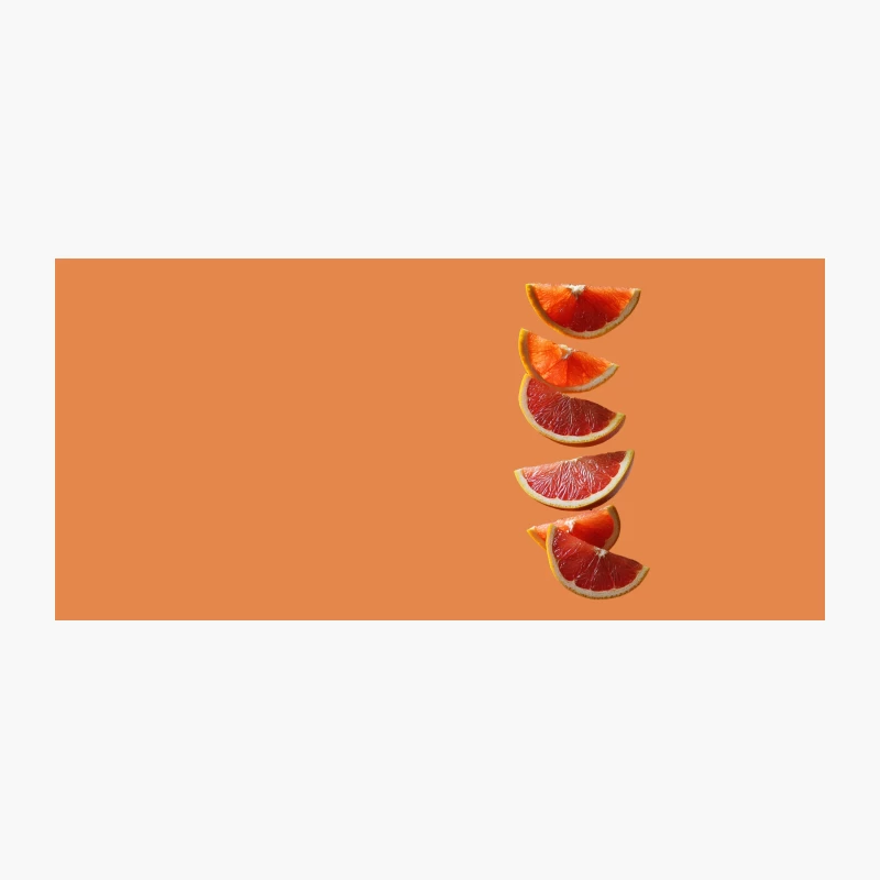 Juicy Grapefruit Slices: A Fresh Citrus Delight Coffee Mug