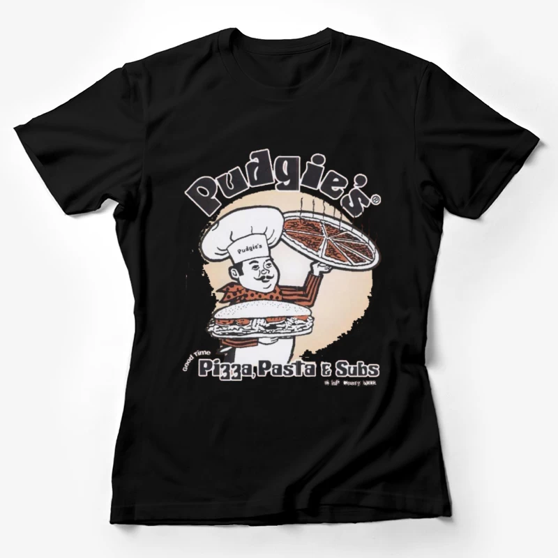 Pudgy Pizza 6 Female T-Shirt