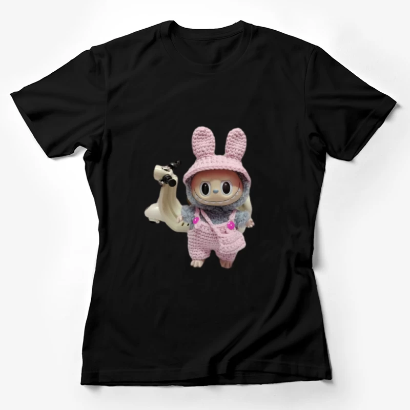 Kawaii Puppe mit Häkeltierkostüm Damen T-Shirt