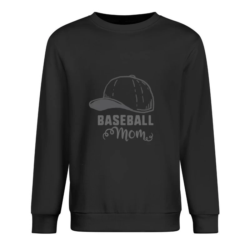 Chapeau et slogan de baseball pour les mamans Homme Sweat-shirt à enfiler