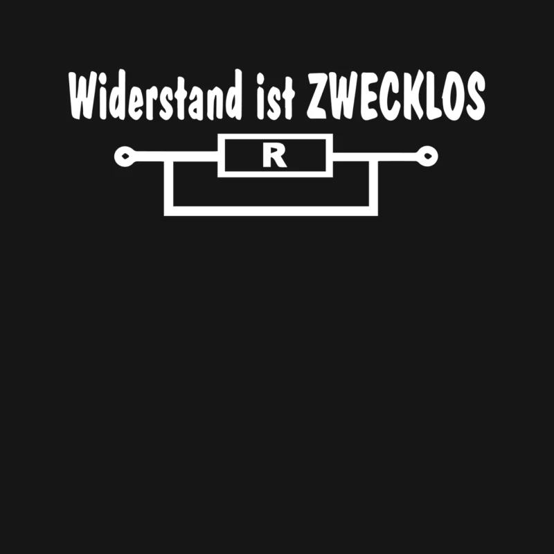 Widerstand ist Zwecklos  Fun Mouse Pad