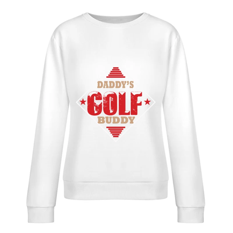 Design Golf pour Papa Femme Sweat-shirt à enfiler