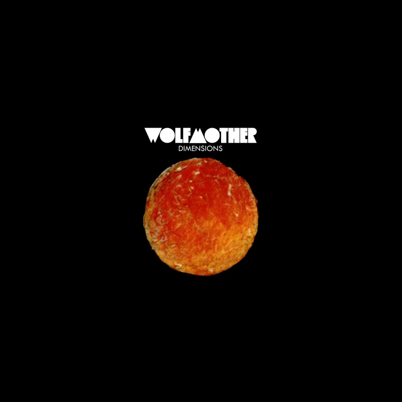 Wolfmother - Dimensions Album Cover with Orange Celestial Design Desk Mat