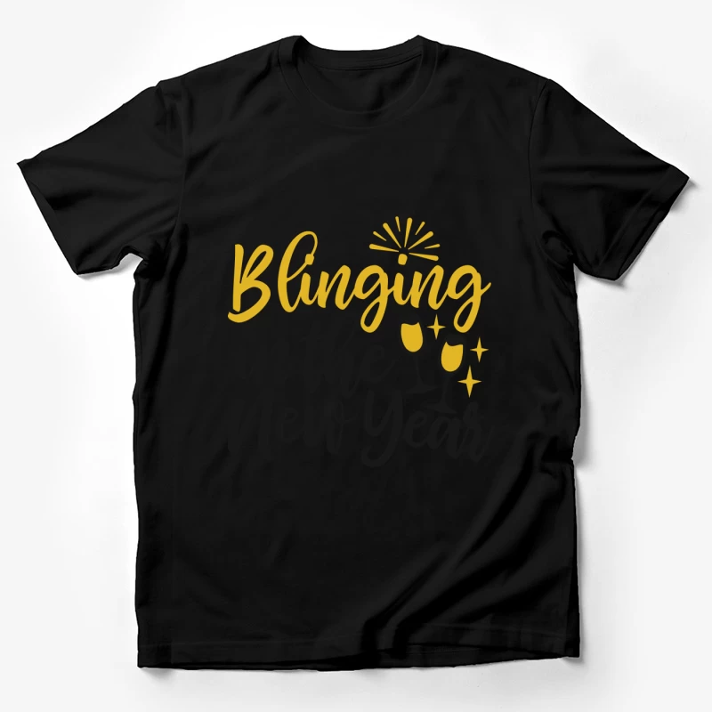 Célébration étincelante du Nouvel An Homme T-Shirt