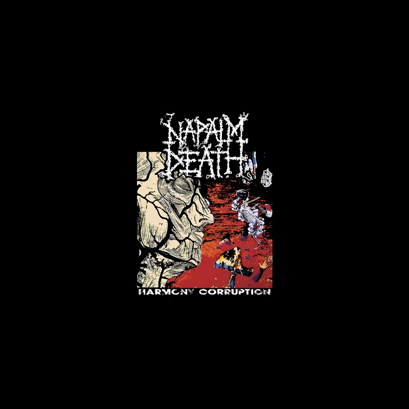 Napalm Death Harmony Coruption Travel Mug