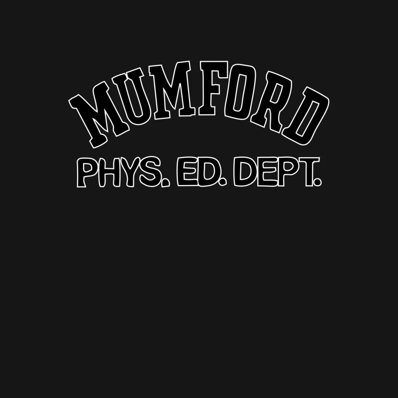 MUMFORD PHYS. ED. DEPT. Male T-Shirt