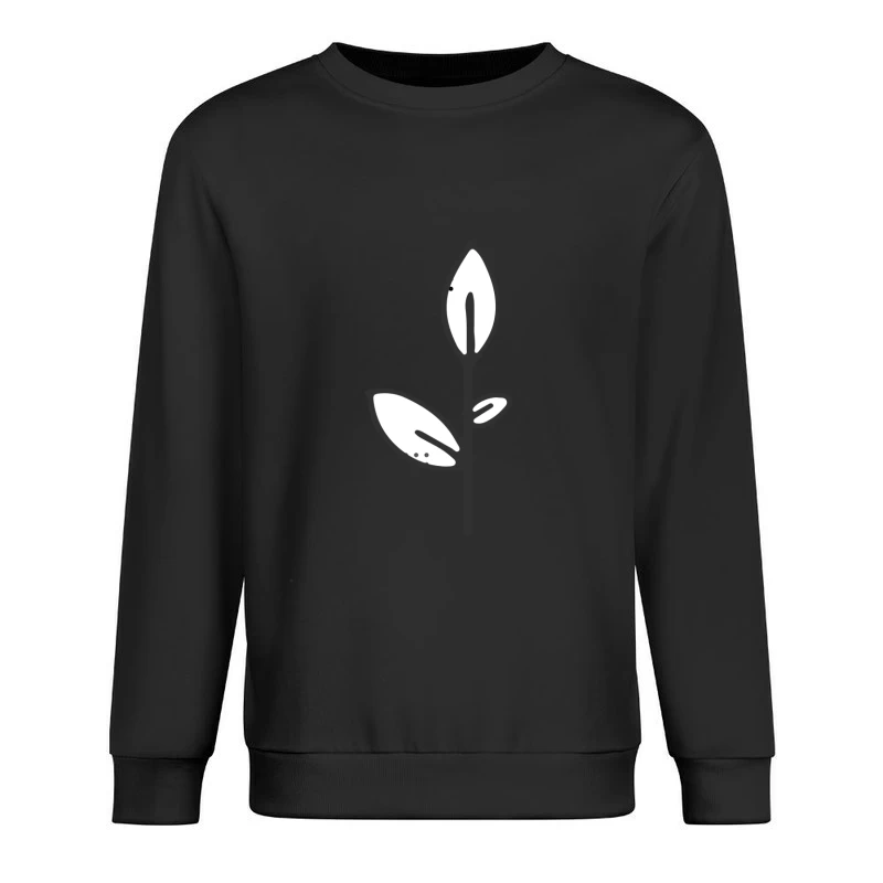 Illustration de plante minimaliste Homme Sweat-shirt à enfiler