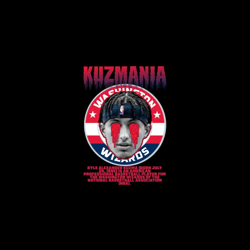Kuzmania - Kyle Kuzma Artwork Desk Mat