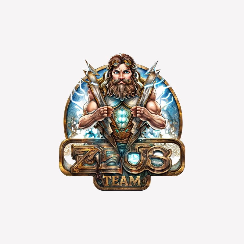 Zeus Team Logo Design Female T-Shirt