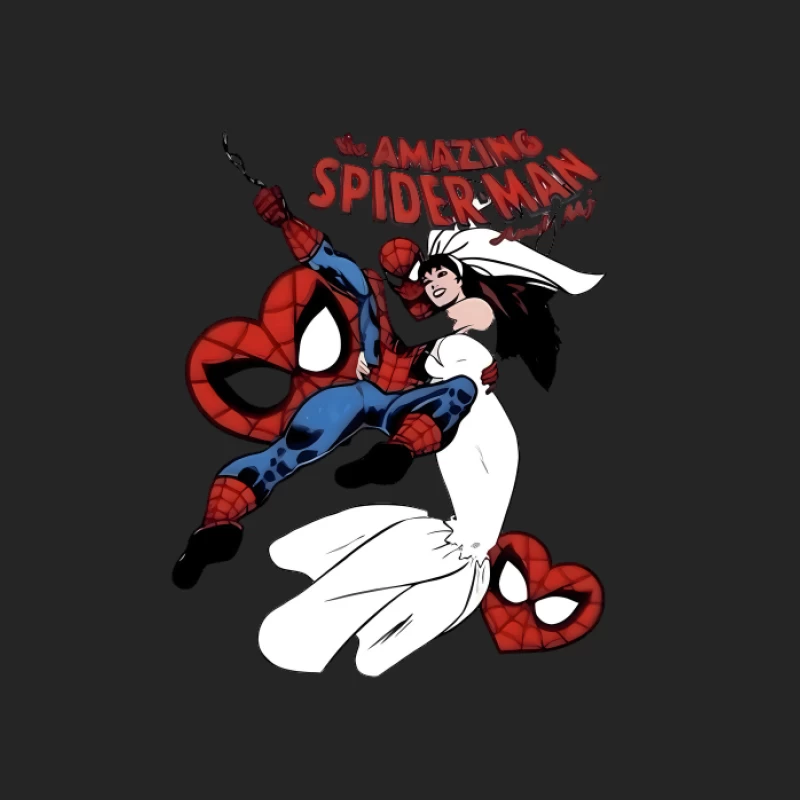 Scène de mariage de Spider-Man Homme Sweat-shirt à enfiler