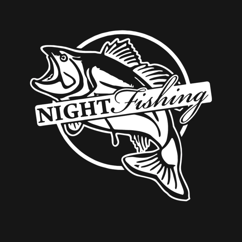 Night Fishing Mouse Pad