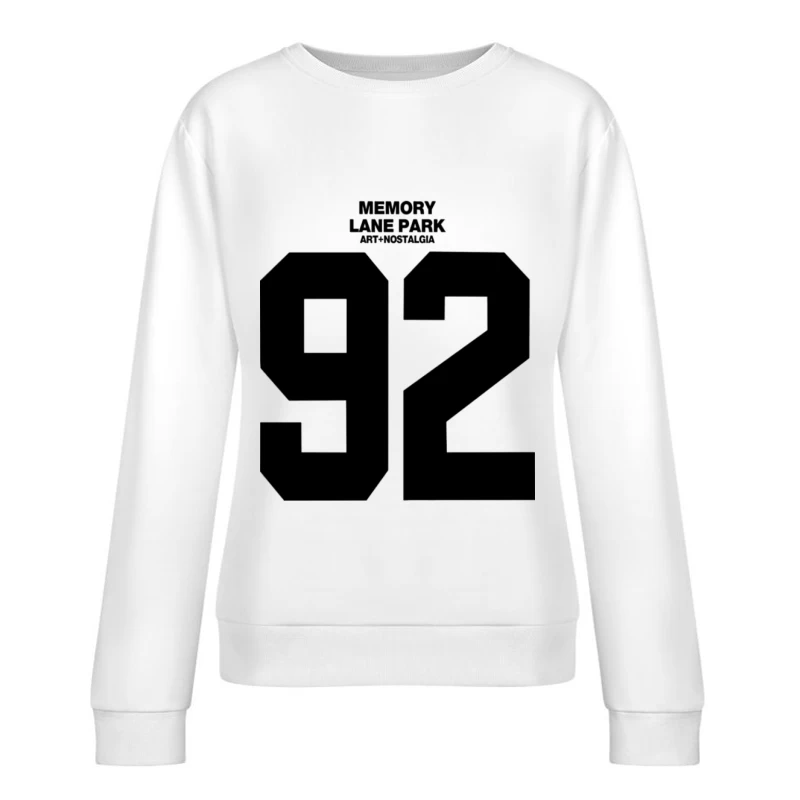 Memory Lane Park 1992 Design Damen Pullover Sweatshirt