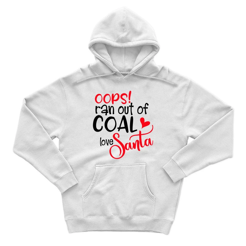 Message humoristique du Père Noël Homme Sweat à capuche