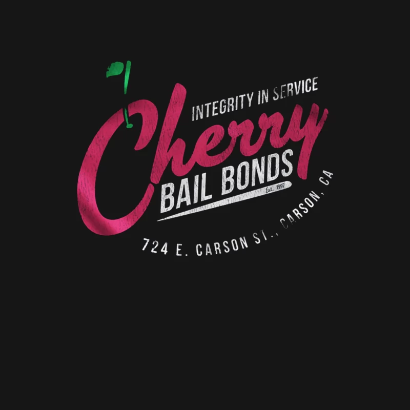 Cherry Bailbonds Retro Male Long Sleeve T-Shirt