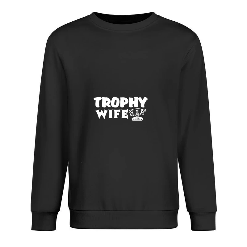 Logo humoristique de femme trophée Homme Sweat-shirt à enfiler