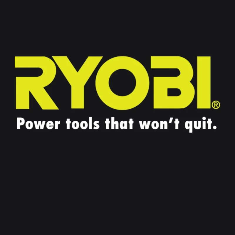 Ryobi Power Tools Corporate Logo with Slogan Female Pullover Hoodie