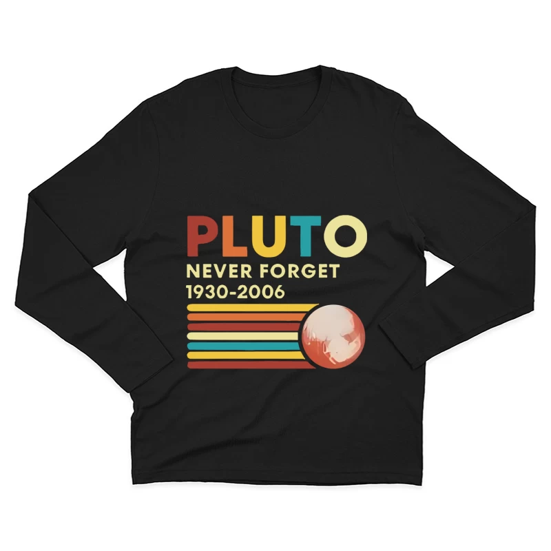 Pluto: Erinnern und Ehren Herren Langarm T-Shirt