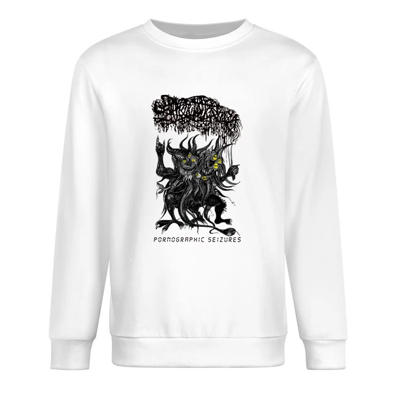 Sanguisugabogg Pornographic Seizures Male Pullover Sweatshirt