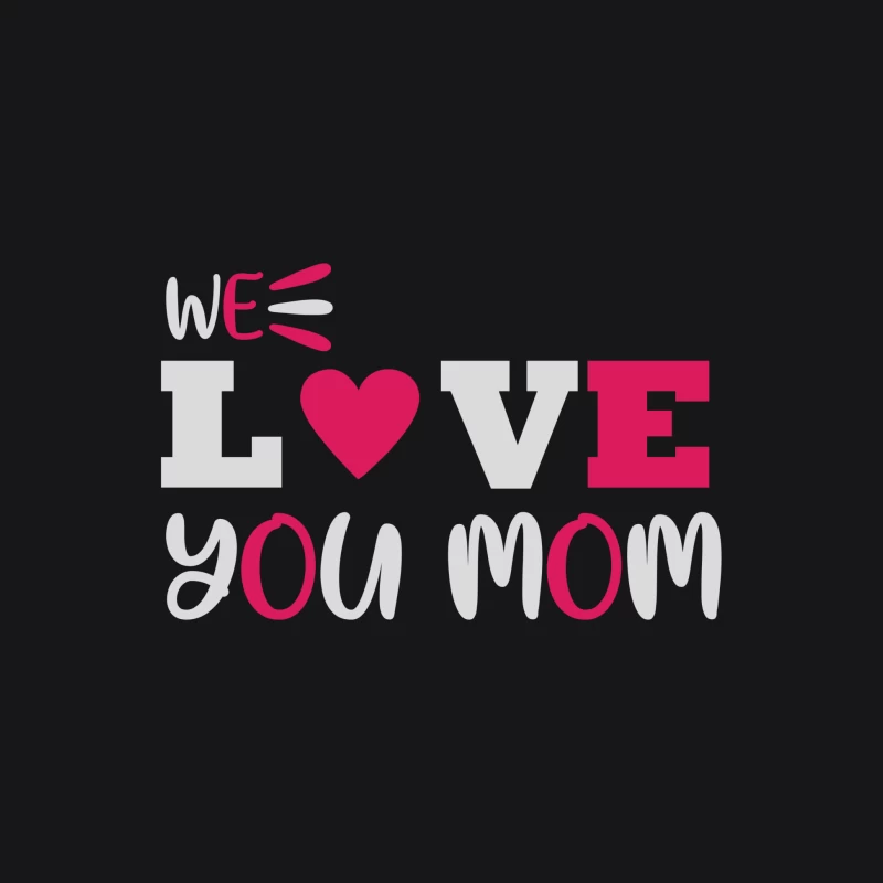 Message d'amour pour maman Femme Sweat à capuche