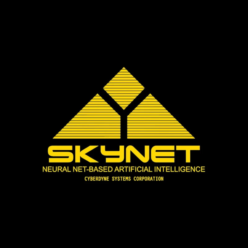 Skynet Corporate Logo - Cyberdyne Systems AI Technology Mouse Pad