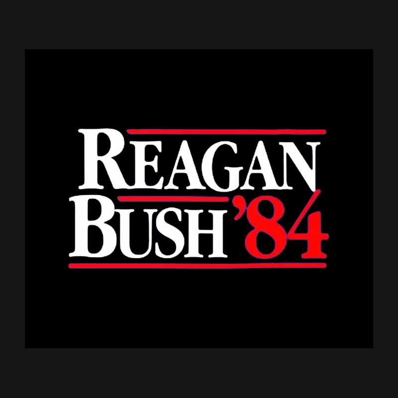 Reagan Bush 84 Mouse Pad