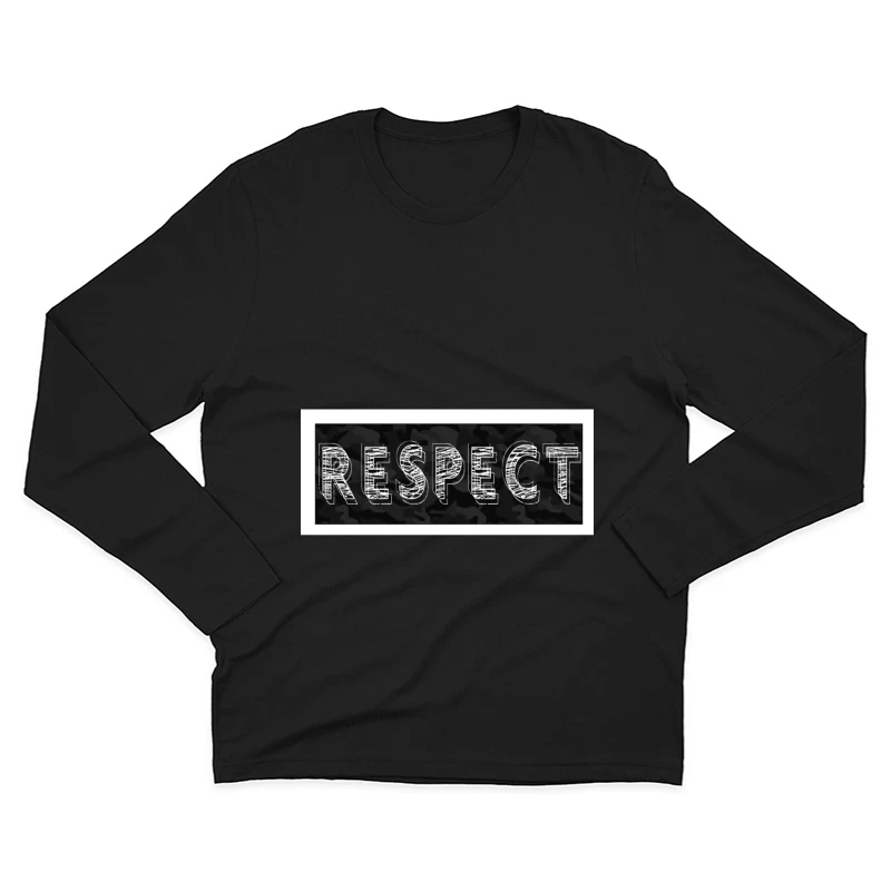 Respect Design Male Long Sleeve T-Shirt