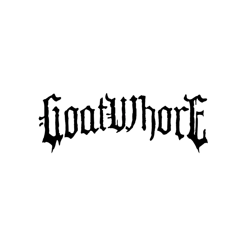 Goatwhore Logo Throw Pillow