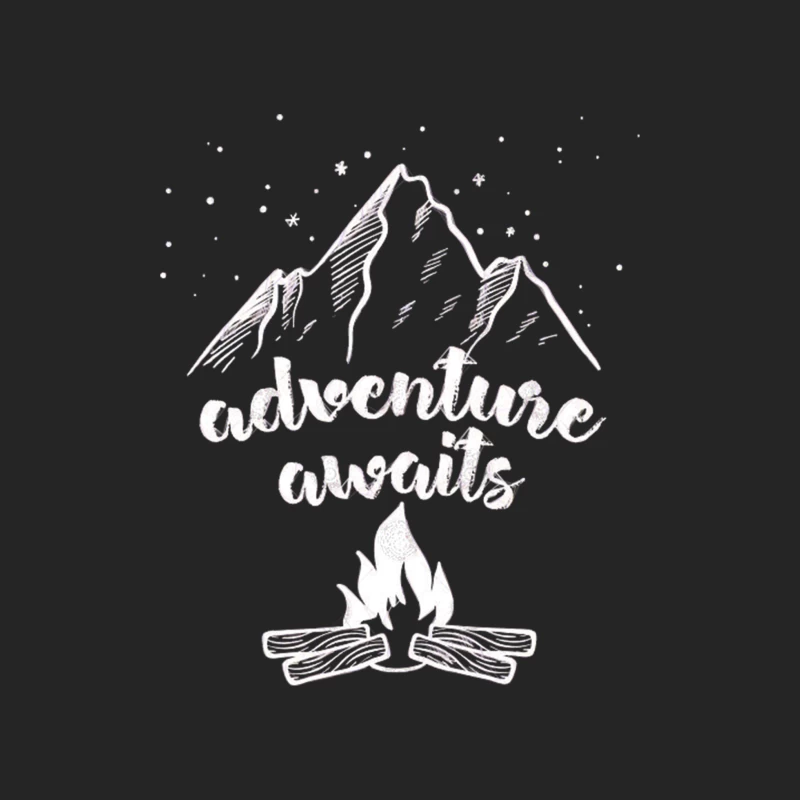 Adventure Awaits - HikingOutdoors Lover Design Male Pullover Sweatshirt