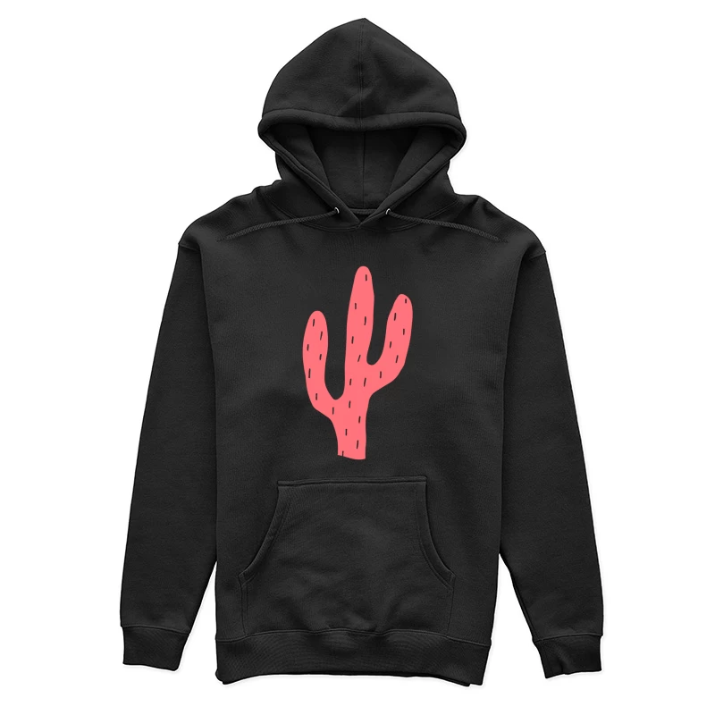 Illustration de cactus rose Femme Sweat à capuche