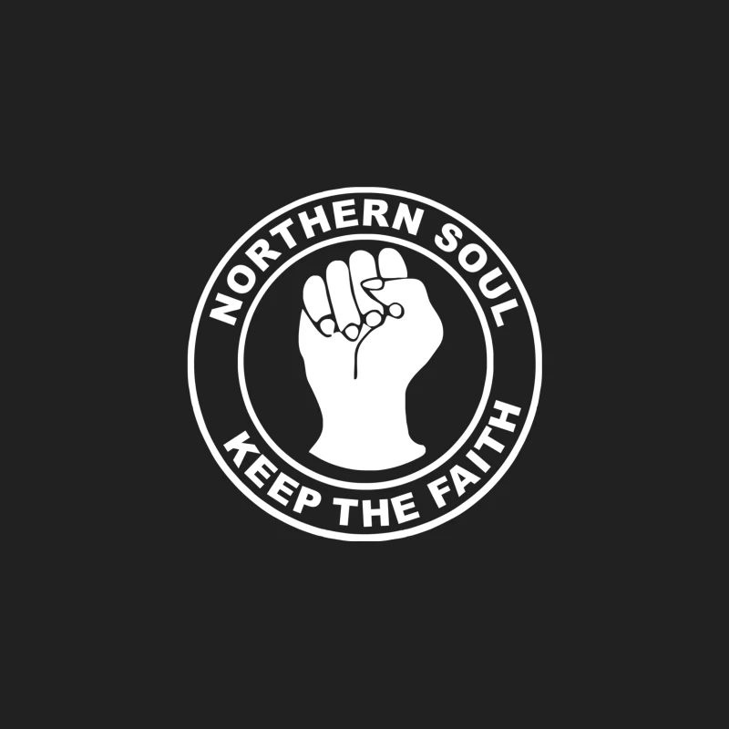Northern Soul Keep The Faith Long Bucket Hat
