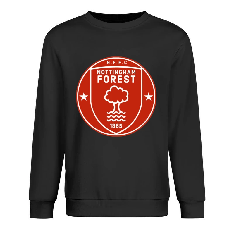 Nottingham Forest Retro Badge Male Pullover Sweatshirt