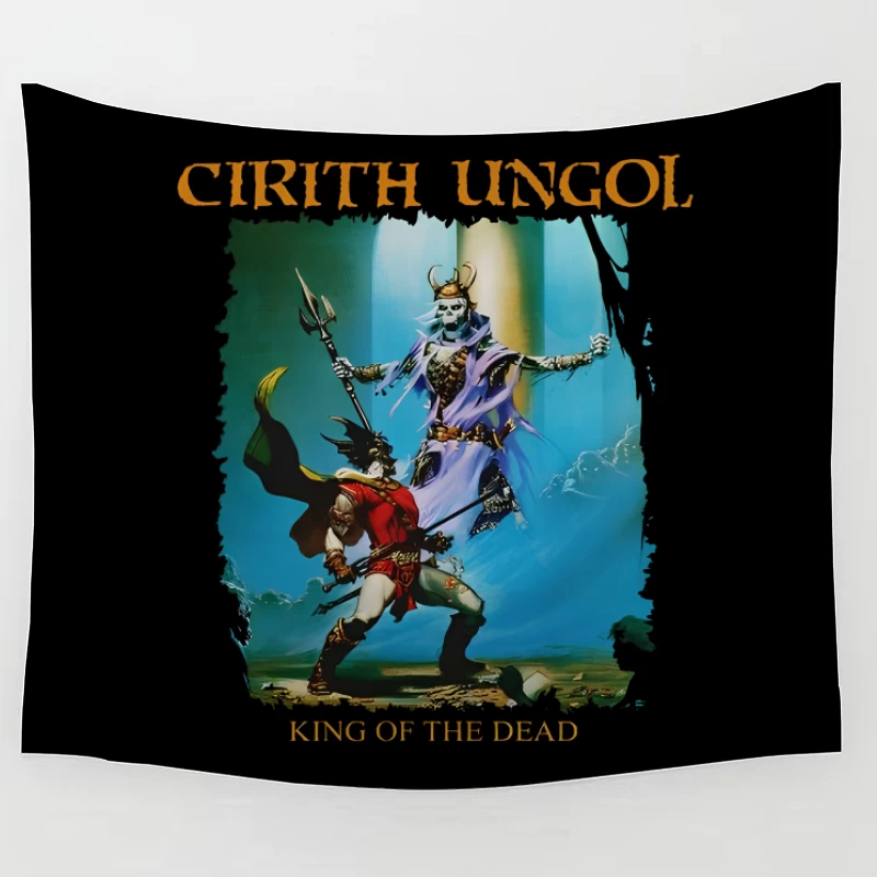 Cirith Ungol King Of The Dead Vintage Tapestry