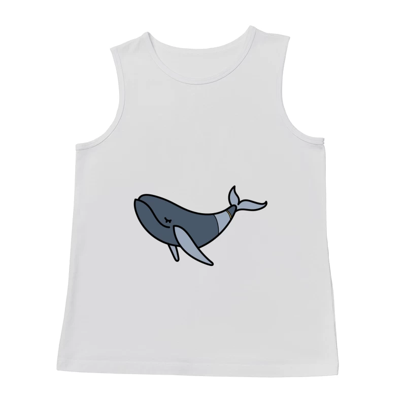 Baleine Heureuse Illustrée Homme Débardeur