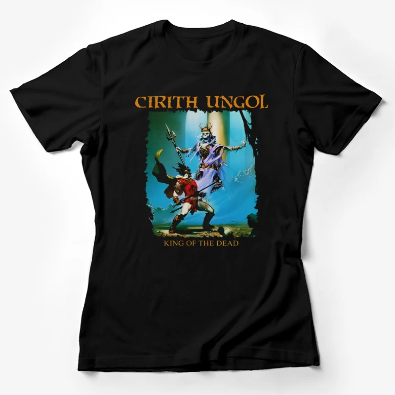 Cirith Ungol King Of The Dead Vintage Female T-Shirt