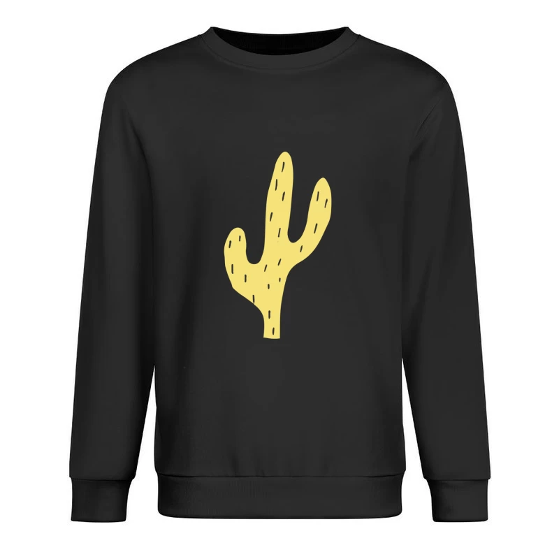 Illustration de cactus jaune Homme Sweat-shirt à enfiler