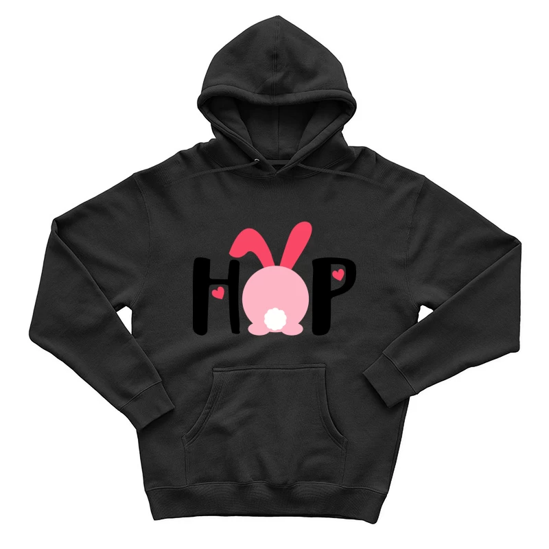 Lapin adorable avec des oreilles roses Homme Sweat à capuche