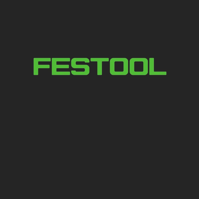 Festool Green Industrial Power Tool Brand Logo Female Pullover Sweatshirt