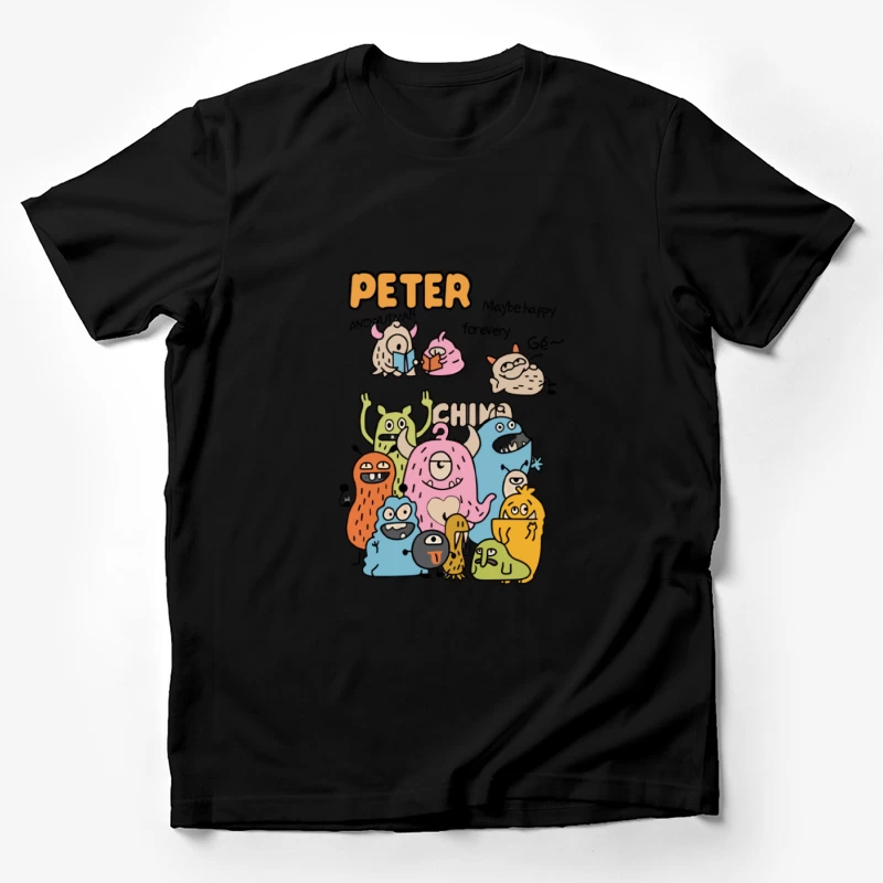 Fête des Monstres Colorés Homme T-Shirt