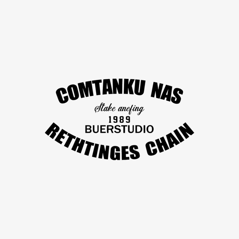 Retro-Design mit Text Damen Langarm T-Shirt