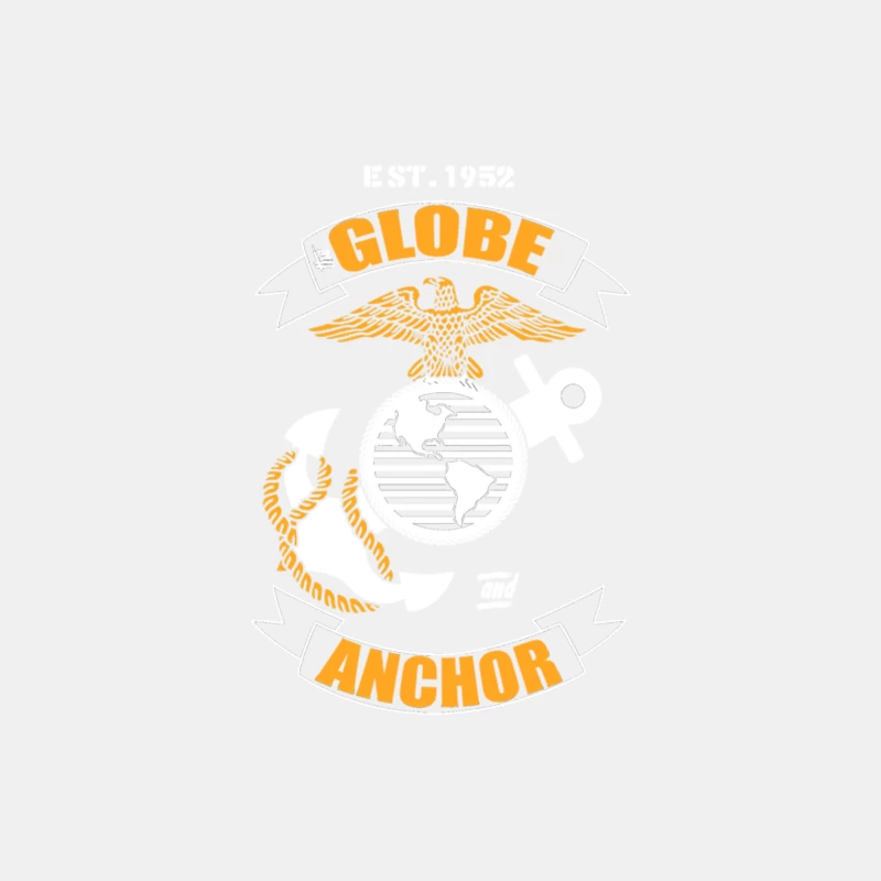 Globe and Anchor: Marine Corps Emblem Male Tank Top