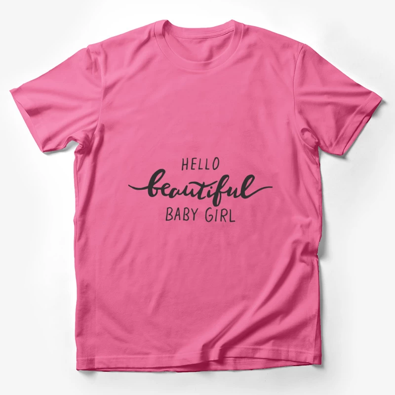 Message de bienvenue pour bébé fille Homme T-Shirt