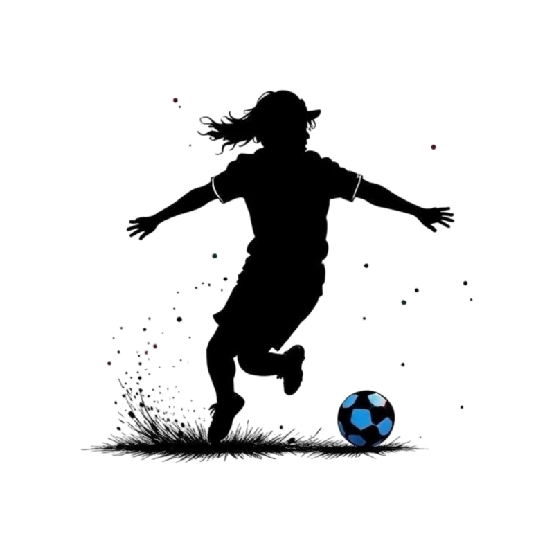 Dynamic Soccer Celebration Tapestry