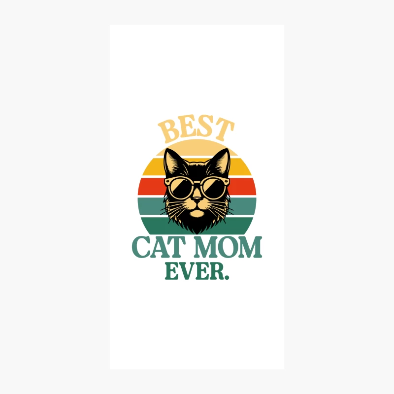 Best Cat Mom Ever iPhone Case