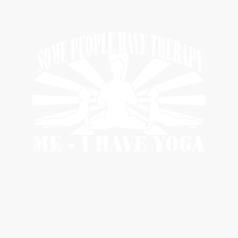 Yoga Inspired T-Shirt Mens And Ladies Sizes Therapy Spiritua Cotton Tote Bag