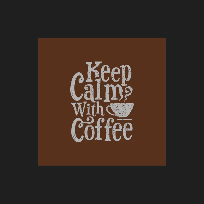 Gardez votre calme avec du café Homme Débardeur