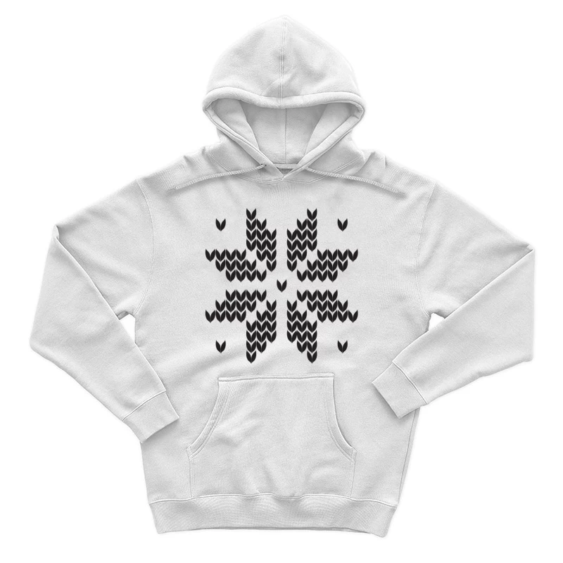 Motif géométrique en chevrons Homme Sweat à capuche