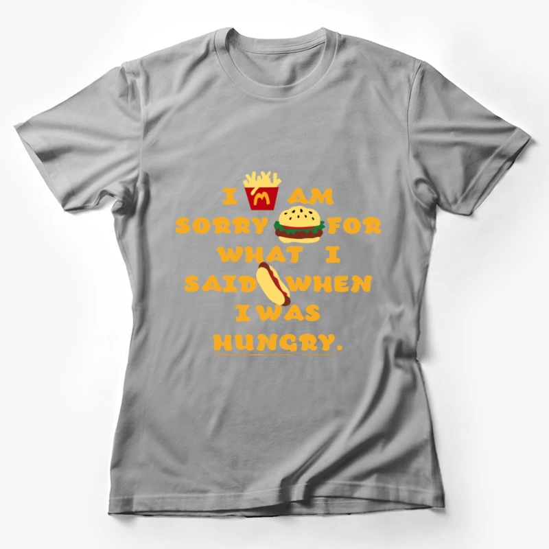 Entschuldigung für Gespräche beim Hunger Damen T-Shirt