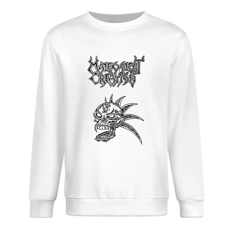 Malevolent Creation Demo 1990 Male Pullover Sweatshirt