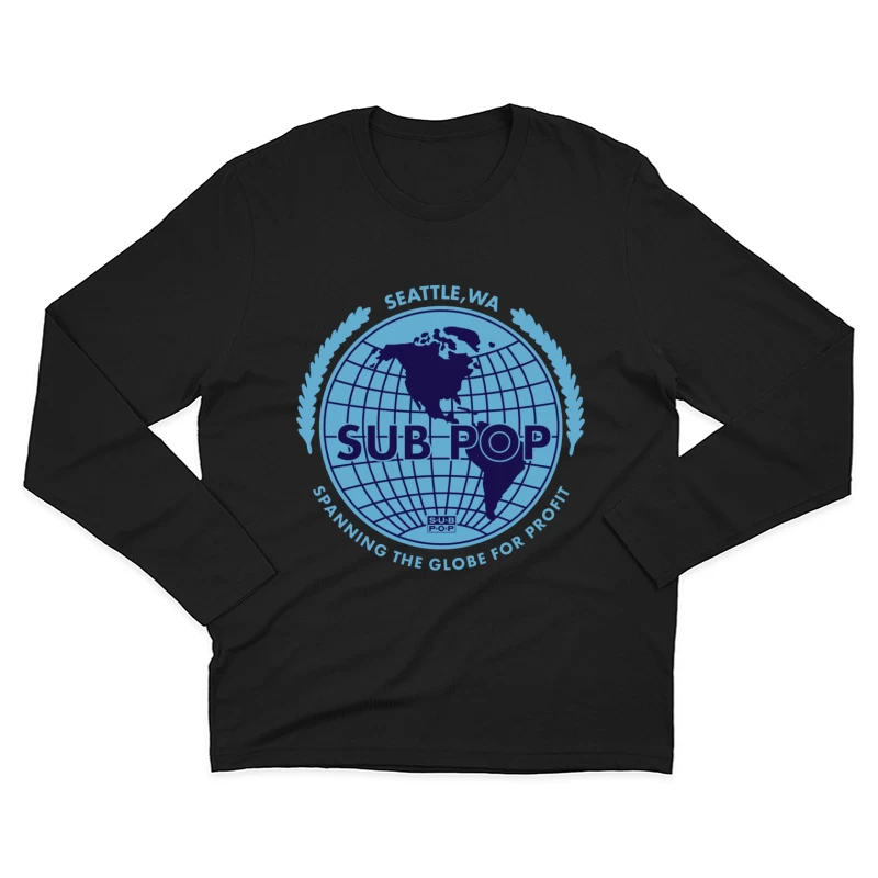 SUB POP MUSIC 5 Male Long Sleeve T-Shirt